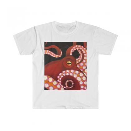 Red Octopus T-shirt